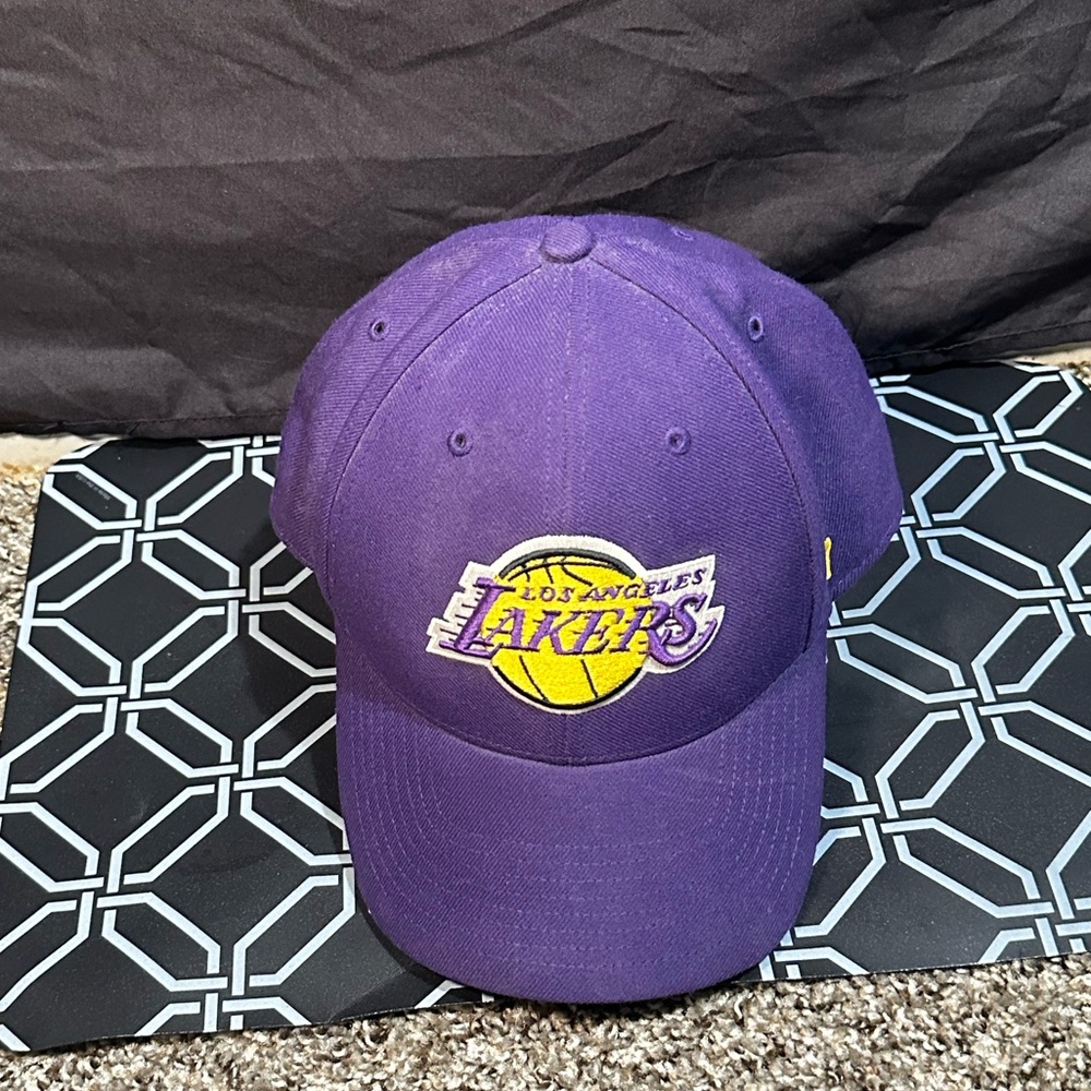 Purple Los Angeles Lakers Cap